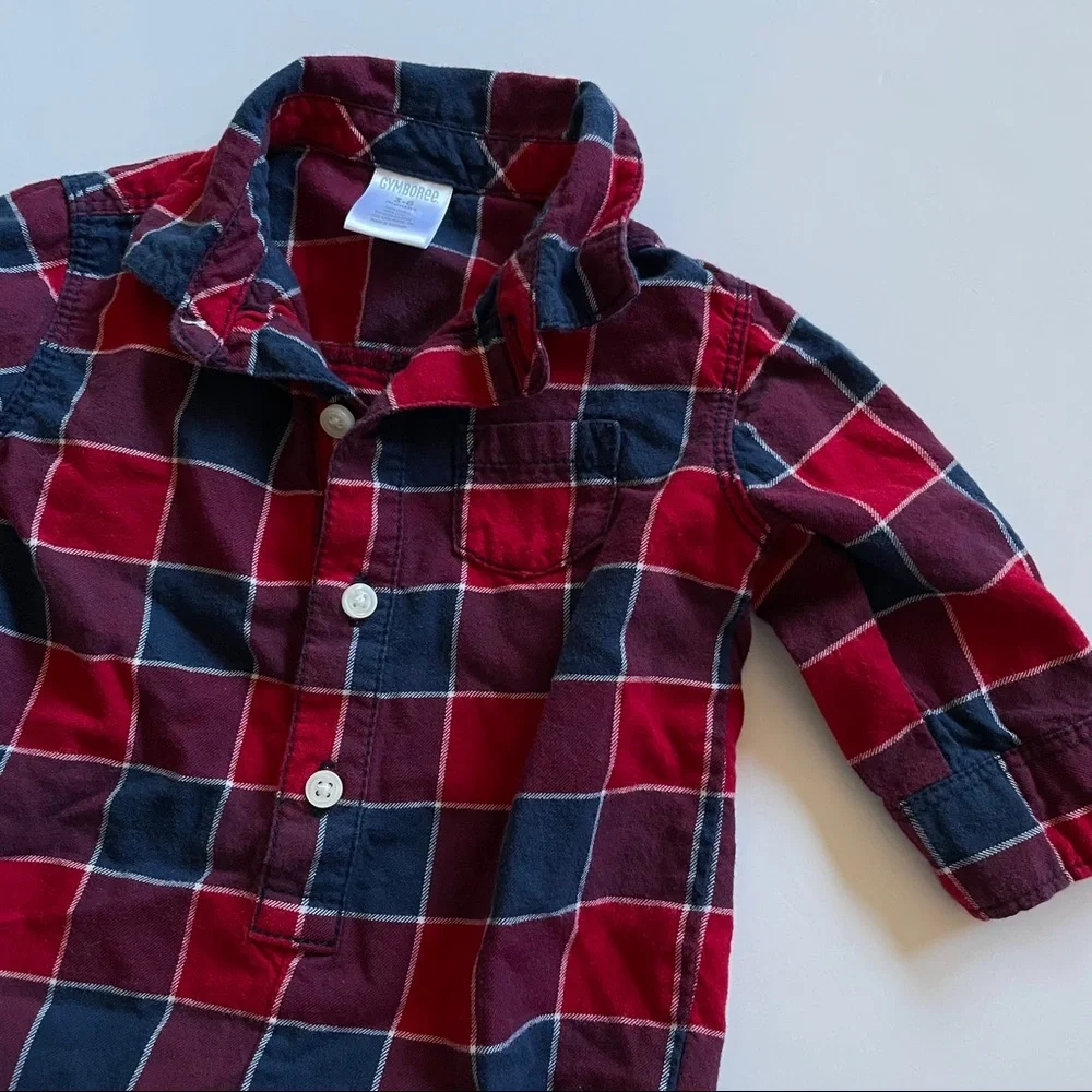 Gymboree flannel coverall